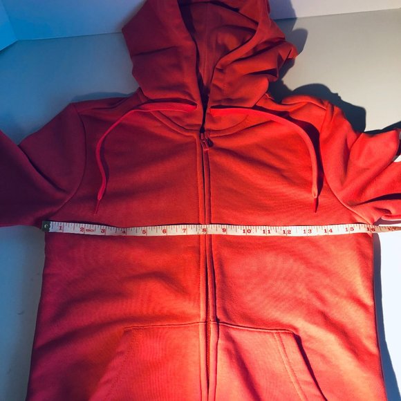 Like new! Adidas full zip hoodie Coral-XS - Picture 9 of 11